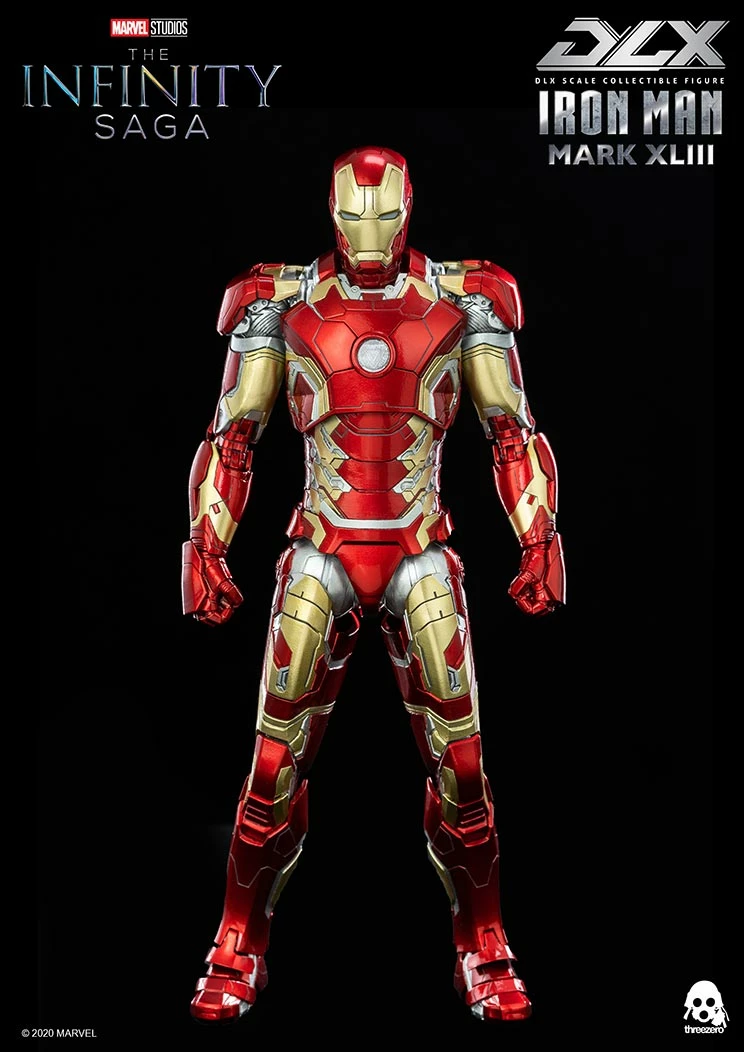 Vendor-unknown Threezero Marvel Avengers Infinity Saga Iron Man Mark 43 DLX 1/12 Scale Die-Cast Action Figure 2 Vendor-unknown Threezero Marvel Avengers Infinity Saga Iron Man Mark 43 DLX 1/12 Scale Die-Cast Action Figure