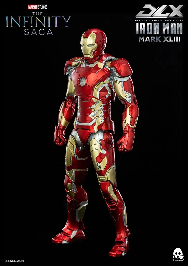 Vendor-unknown Threezero Marvel Avengers Infinity Saga Iron Man Mark 43 DLX 1/12 Scale Die-Cast Action Figure 3 Vendor-unknown Threezero Marvel Avengers Infinity Saga Iron Man Mark 43 DLX 1/12 Scale Die-Cast Action Figure