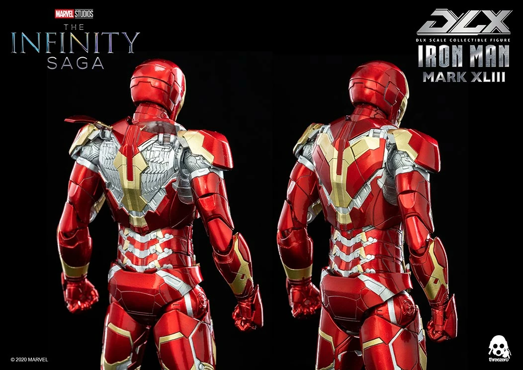 Vendor-unknown Threezero Marvel Avengers Infinity Saga Iron Man Mark 43 DLX 1/12 Scale Die-Cast Action Figure 4 Vendor-unknown Threezero Marvel Avengers Infinity Saga Iron Man Mark 43 DLX 1/12 Scale Die-Cast Action Figure
