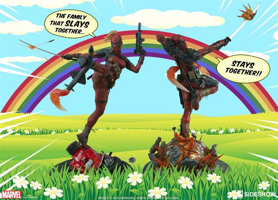 Vendor-unknown Sideshow Marvel Comics Lady Deadpool Premium Format Figure Statue 5 Vendor-unknown Sideshow Marvel Comics Lady Deadpool Premium Format Figure Statue