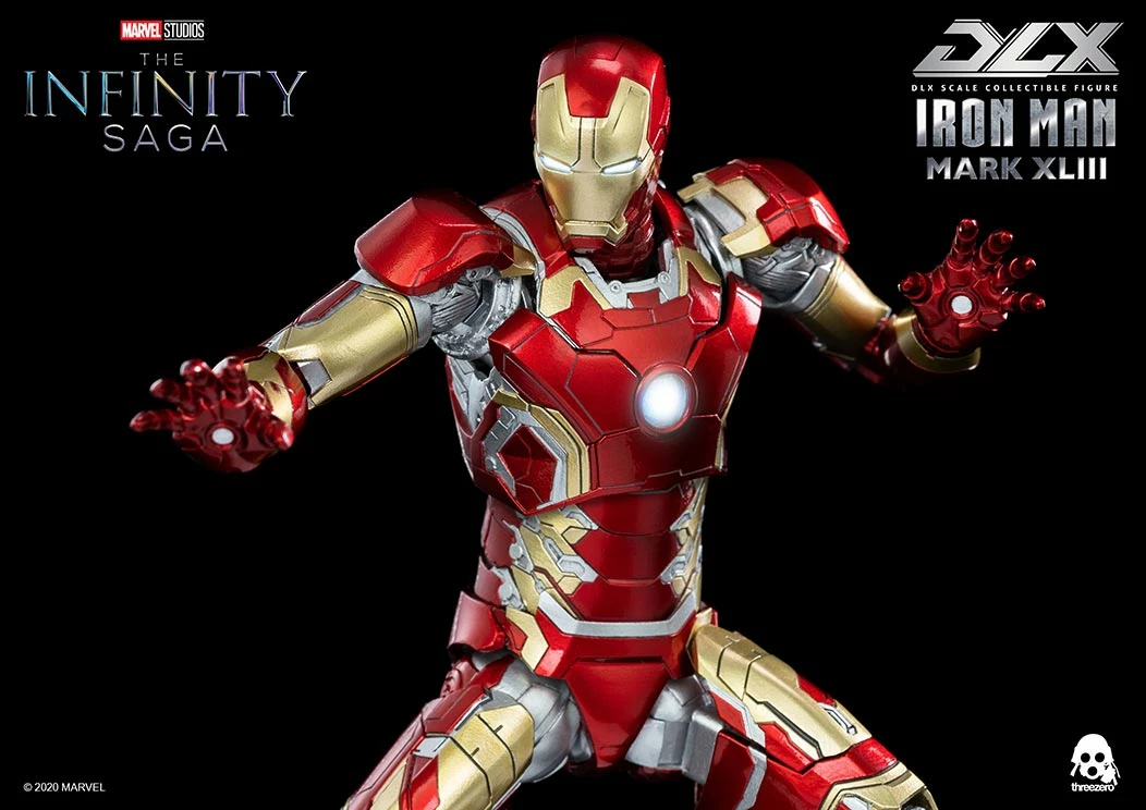 Vendor-unknown Threezero Marvel Avengers Infinity Saga Iron Man Mark 43 DLX 1/12 Scale Die-Cast Action Figure 9 Vendor-unknown Threezero Marvel Avengers Infinity Saga Iron Man Mark 43 DLX 1/12 Scale Die-Cast Action Figure