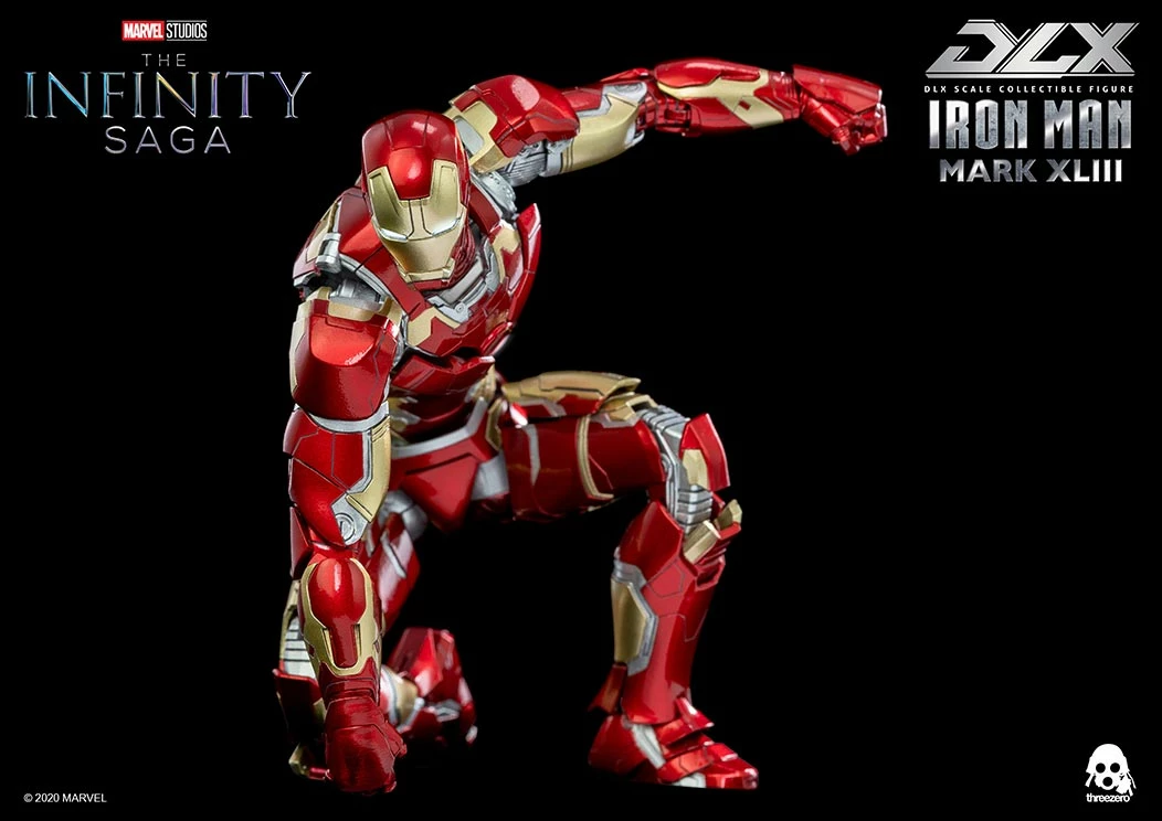 Vendor-unknown Threezero Marvel Avengers Infinity Saga Iron Man Mark 43 DLX 1/12 Scale Die-Cast Action Figure 10 Vendor-unknown Threezero Marvel Avengers Infinity Saga Iron Man Mark 43 DLX 1/12 Scale Die-Cast Action Figure
