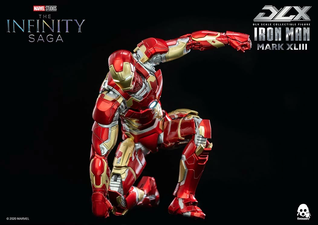 Vendor-unknown Threezero Marvel Avengers Infinity Saga Iron Man Mark 43 DLX 1/12 Scale Die-Cast Action Figure 17 Vendor-unknown Threezero Marvel Avengers Infinity Saga Iron Man Mark 43 DLX 1/12 Scale Die-Cast Action Figure