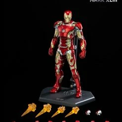 Vendor-unknown Threezero Marvel Avengers Infinity Saga Iron Man Mark 43 DLX 1/12 Scale Die-Cast Action Figure 35 Vendor-unknown Threezero Marvel Avengers Infinity Saga Iron Man Mark 43 DLX 1/12 Scale Die-Cast Action Figure