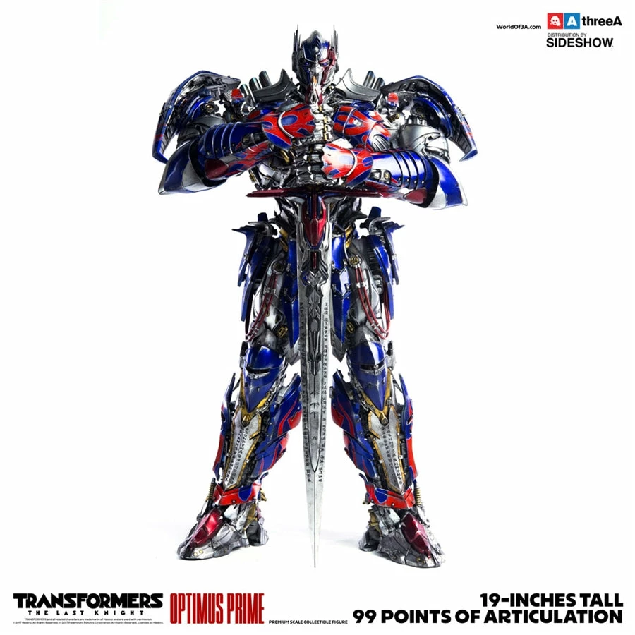 Vendor-unknown ThreeA Transformers The Last Knight Optimus Prime Premium Scale Collectible Figure 2 Vendor-unknown ThreeA Transformers The Last Knight Optimus Prime Premium Scale Collectible Figure