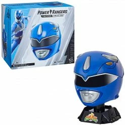 Maybang's Collectibles Hasbro Power Rangers Lightning Collection Premium Blue Ranger Helmet Prop Replica
