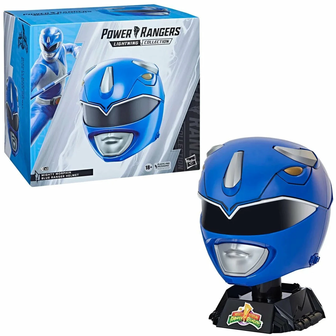 Maybang's Collectibles Hasbro Power Rangers Lightning Collection Premium Blue Ranger Helmet Prop Replica 2 Maybang's Collectibles Hasbro Power Rangers Lightning Collection Premium Blue Ranger Helmet Prop Replica