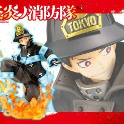 Maybang's Collectibles Kotobukiya Fire Force ArtFX J Shinra Kusakabe Statue With Bonus Part