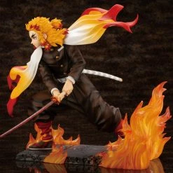 Maybang's Collectibles Kotobukiya Demon Slayer Kimetsu No Yaiba ArtFX J Kyoujurou Rengoku (Purgatory Anjuro) Statue