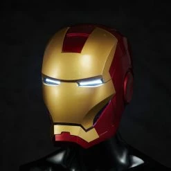 Maybang's Collectibles Killerbody Marvel Iron Man 1/1 Scale Full Size Mark III LED Motorized Helmet Marvel Comics