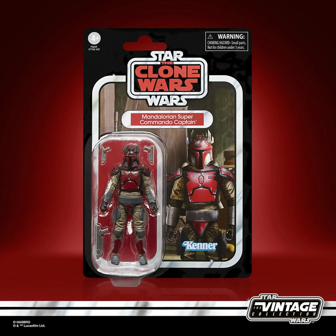 Maybang's Collectibles Hasbro Star Wars The Vintage Collection Mandalorian Super Commando Captain 3 3/4-Inch Action Figure 21 Maybang's Collectibles Hasbro Star Wars The Vintage Collection Mandalorian Super Commando Captain 3 3/4-Inch Action Figure