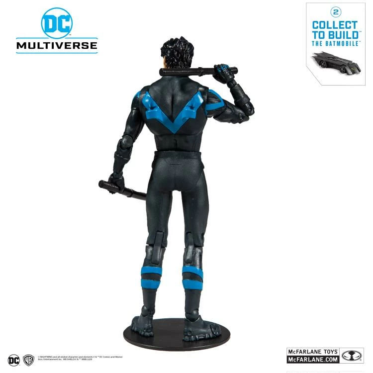 Maybang's Collectibles McFarlane Toys McFarlane DC Multiverse Nightwing Action Figure (DC Rebirth Build-A-Batmobile) 2 Maybang's Collectibles McFarlane Toys McFarlane DC Multiverse Nightwing Action Figure (DC Rebirth Build-A-Batmobile)