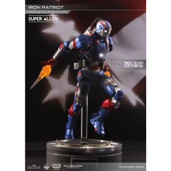 Maybang's Collectibles Play Imaginative Super Alloy 1/12 Scale Iron Man 3 Iron Patriot Diecast Action Figure Marvel Comics