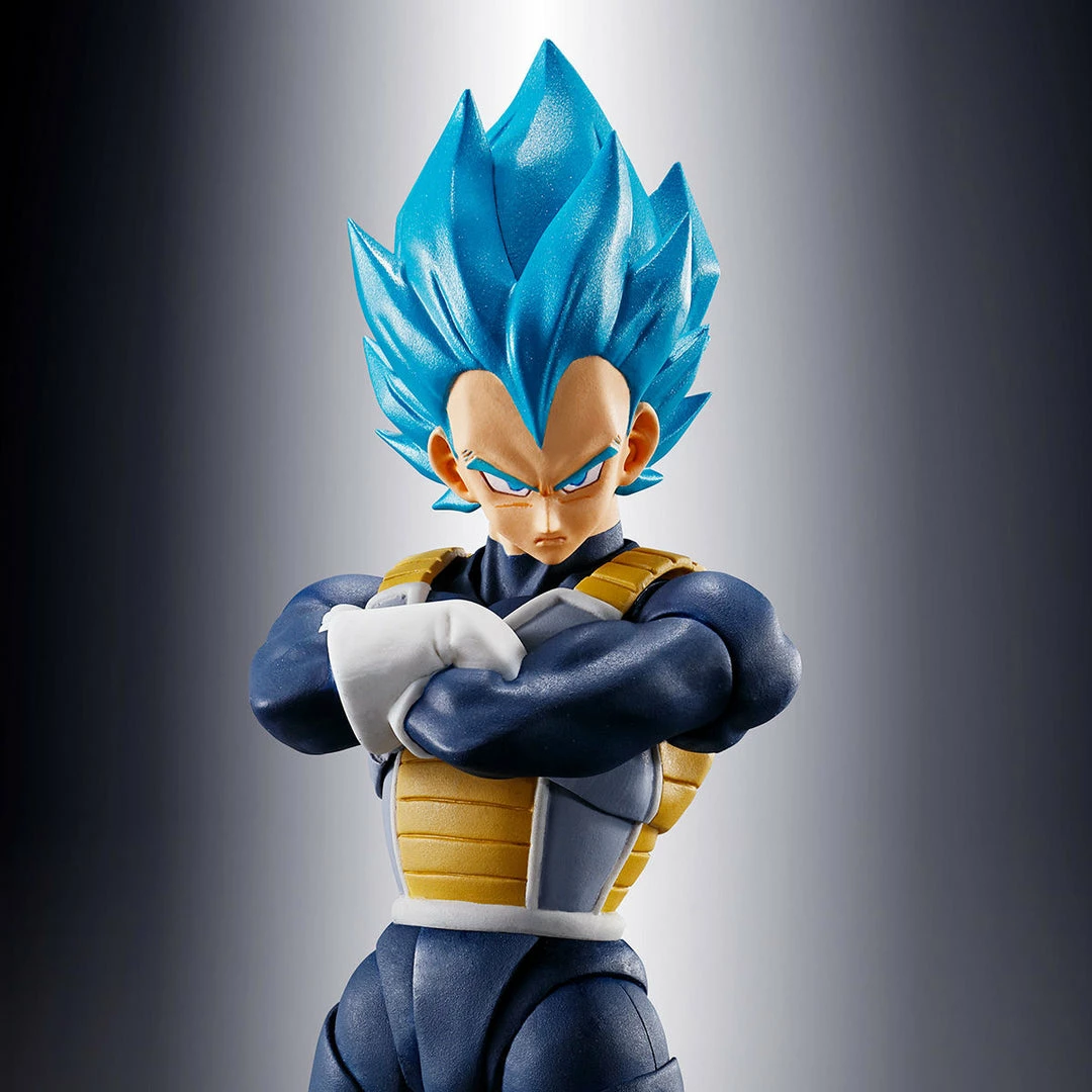 Maybang's Collectibles Bandai Tamashii Nations Dragon Ball Super S.H.Figuarts Super Saiyan God Super Saiyan Vegeta Figure 2 Maybang's Collectibles Bandai Tamashii Nations Dragon Ball Super S.H.Figuarts Super Saiyan God Super Saiyan Vegeta Figure