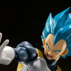 Maybang's Collectibles Bandai Tamashii Nations Dragon Ball Super S.H.Figuarts Super Saiyan God Super Saiyan Vegeta Figure 9 Maybang's Collectibles Bandai Tamashii Nations Dragon Ball Super S.H.Figuarts Super Saiyan God Super Saiyan Vegeta Figure