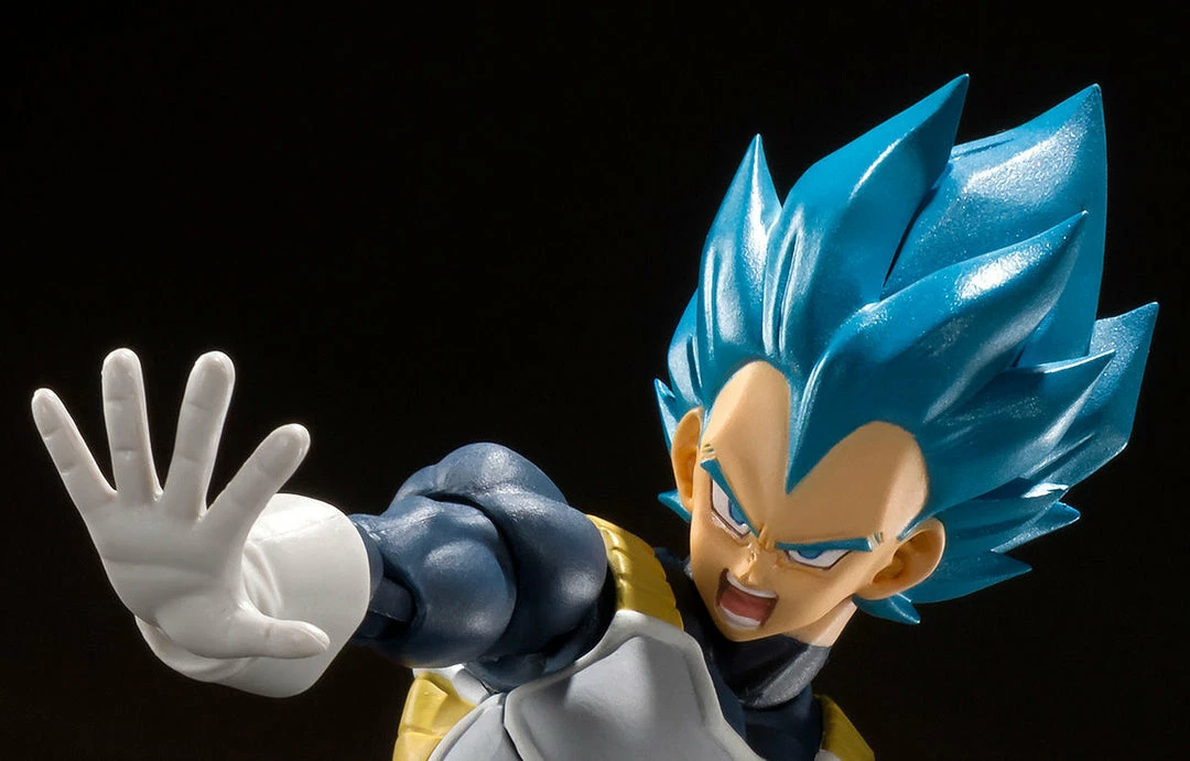Maybang's Collectibles Bandai Tamashii Nations Dragon Ball Super S.H.Figuarts Super Saiyan God Super Saiyan Vegeta Figure 3 Maybang's Collectibles Bandai Tamashii Nations Dragon Ball Super S.H.Figuarts Super Saiyan God Super Saiyan Vegeta Figure