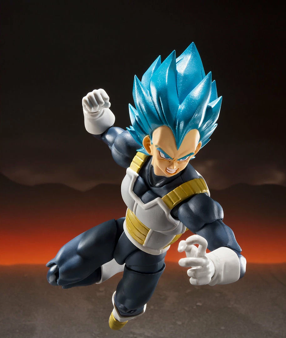 Maybang's Collectibles Bandai Tamashii Nations Dragon Ball Super S.H.Figuarts Super Saiyan God Super Saiyan Vegeta Figure 5 Maybang's Collectibles Bandai Tamashii Nations Dragon Ball Super S.H.Figuarts Super Saiyan God Super Saiyan Vegeta Figure