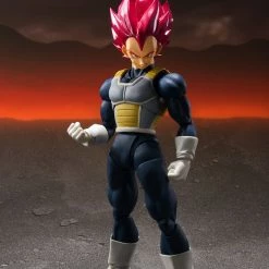 Maybang's Collectibles Bandai Tamashii Nations Dragon Ball Super S.H.Figuarts Super Saiyan God Super Saiyan Vegeta Figure 13 Maybang's Collectibles Bandai Tamashii Nations Dragon Ball Super S.H.Figuarts Super Saiyan God Super Saiyan Vegeta Figure