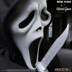Maybang's Collectibles Mezco Toyz Mezco Designer Series Scream Roto Plush Ghost Face Large Scale 18" Doll Figure