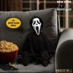 Maybang's Collectibles Mezco Toyz Mezco Designer Series Scream Roto Plush Ghost Face Large Scale 18