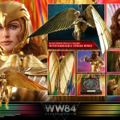 Maybang's Collectibles Hot Toys DC Comics Wonder Woman 1984 Golden Armor Wonder Woman (Deluxe Ver.) 1/6 Scale Collectible Figure 35 Maybang's Collectibles Hot Toys DC Comics Wonder Woman 1984 Golden Armor Wonder Woman (Deluxe Ver.) 1/6 Scale Collectible Figure