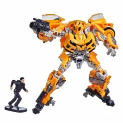 Maybang's Collectibles Hasbro Transformers Studio Series Deluxe Bumblebee With Sam Action Figure