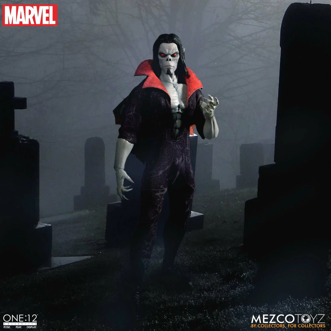 Maybang's Collectibles Mezco Toyz One:12 Collective Marvel Comic Morbius 1/12 Scale Action Figure 15 Maybang's Collectibles Mezco Toyz One:12 Collective Marvel Comic Morbius 1/12 Scale Action Figure