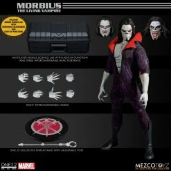 Maybang's Collectibles Mezco Toyz One:12 Collective Marvel Comic Morbius 1/12 Scale Action Figure 27 Maybang's Collectibles Mezco Toyz One:12 Collective Marvel Comic Morbius 1/12 Scale Action Figure