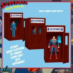 Maybang's Collectibles Mezco Toyz 5 Points Superman - The Mechanical Monsters (1941) Deluxe Boxed Set