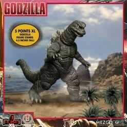 Maybang's Collectibles Mezco Toyz 5 Points XL Godzilla Destroy All Monsters (1968) - Round 1 Boxed Set