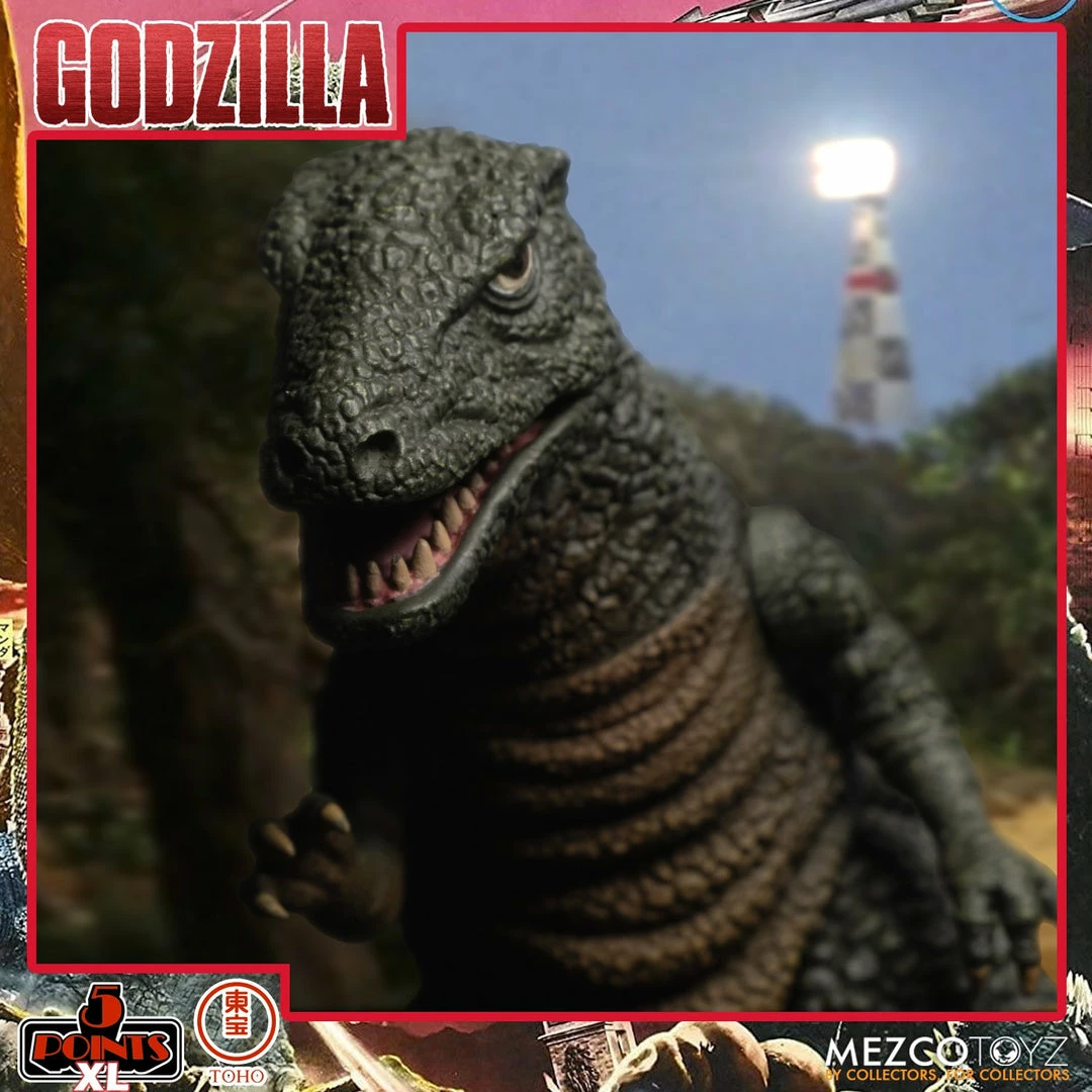Maybang's Collectibles Mezco Toyz 5 Points XL Godzilla Destroy All Monsters (1968) - Round 2 Boxed Set 8 Maybang's Collectibles Mezco Toyz 5 Points XL Godzilla Destroy All Monsters (1968) - Round 2 Boxed Set