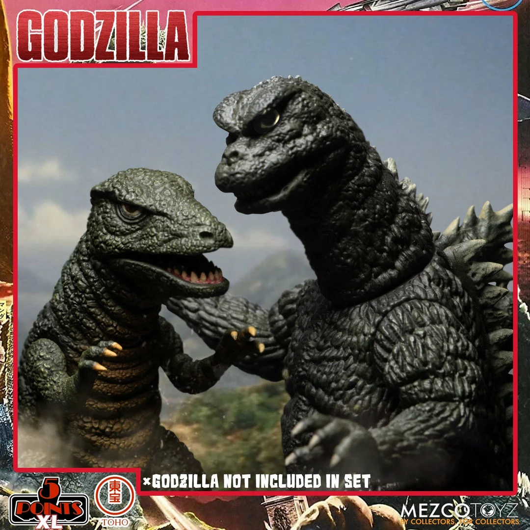 Maybang's Collectibles Mezco Toyz 5 Points XL Godzilla Destroy All Monsters (1968) - Round 2 Boxed Set 9 Maybang's Collectibles Mezco Toyz 5 Points XL Godzilla Destroy All Monsters (1968) - Round 2 Boxed Set