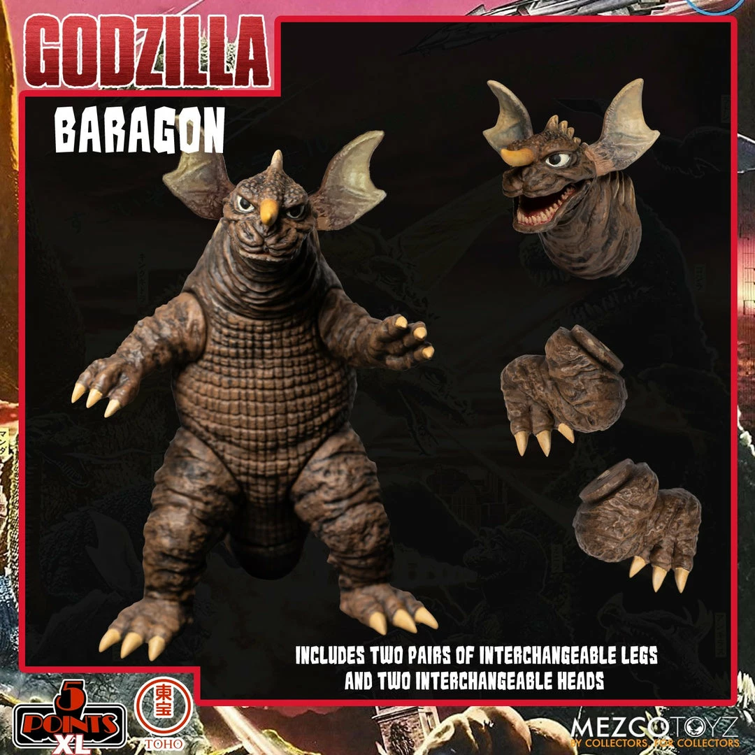 Maybang's Collectibles Mezco Toyz 5 Points XL Godzilla Destroy All Monsters (1968) - Round 2 Boxed Set 17 Maybang's Collectibles Mezco Toyz 5 Points XL Godzilla Destroy All Monsters (1968) - Round 2 Boxed Set