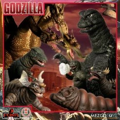 Maybang's Collectibles Mezco Toyz 5 Points XL Godzilla Destroy All Monsters (1968) - Round 2 Boxed Set 37 Maybang's Collectibles Mezco Toyz 5 Points XL Godzilla Destroy All Monsters (1968) - Round 2 Boxed Set