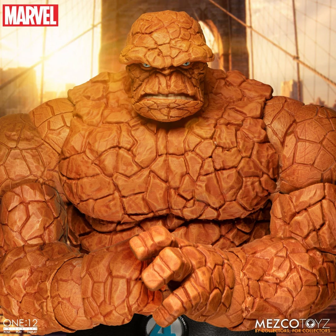 Maybang's Collectibles Mezco Toyz One:12 Collective Marvel Comics Fantastic Four Deluxe Steel Boxed Set 1/12 Scale Action Figure Set 2 Maybang's Collectibles Mezco Toyz One:12 Collective Marvel Comics Fantastic Four Deluxe Steel Boxed Set 1/12 Scale Action Figure Set