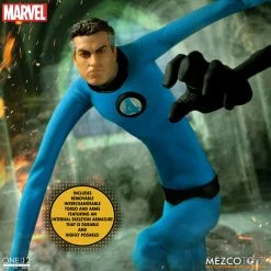 Maybang's Collectibles Mezco Toyz One:12 Collective Marvel Comics Fantastic Four Deluxe Steel Boxed Set 1/12 Scale Action Figure Set 28 Maybang's Collectibles Mezco Toyz One:12 Collective Marvel Comics Fantastic Four Deluxe Steel Boxed Set 1/12 Scale Action Figure Set