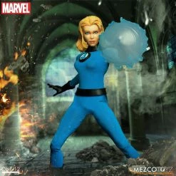 Maybang's Collectibles Mezco Toyz One:12 Collective Marvel Comics Fantastic Four Deluxe Steel Boxed Set 1/12 Scale Action Figure Set 29 Maybang's Collectibles Mezco Toyz One:12 Collective Marvel Comics Fantastic Four Deluxe Steel Boxed Set 1/12 Scale Action Figure Set