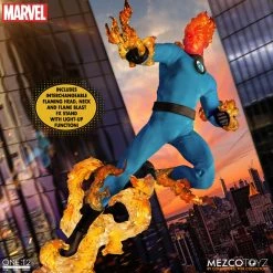 Maybang's Collectibles Mezco Toyz One:12 Collective Marvel Comics Fantastic Four Deluxe Steel Boxed Set 1/12 Scale Action Figure Set 33 Maybang's Collectibles Mezco Toyz One:12 Collective Marvel Comics Fantastic Four Deluxe Steel Boxed Set 1/12 Scale Action Figure Set