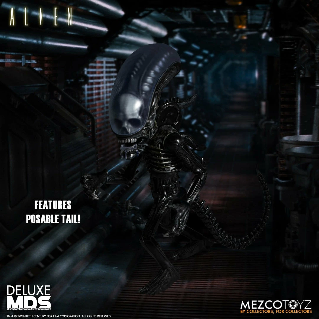 Maybang's Collectibles Mezco Toyz Mezco Designer Series MDS Alien 1979 Deluxe Alien Figure Set 3 Maybang's Collectibles Mezco Toyz Mezco Designer Series MDS Alien 1979 Deluxe Alien Figure Set