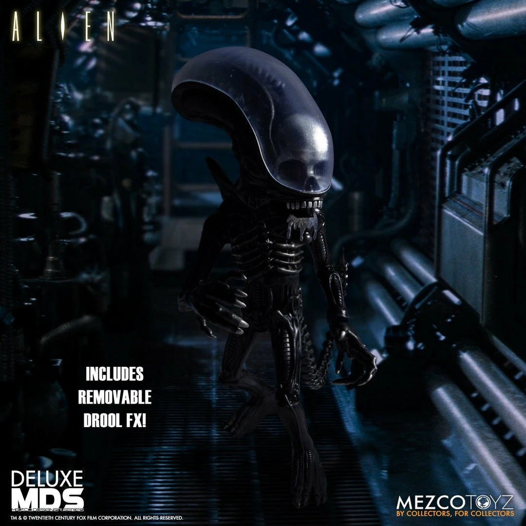 Maybang's Collectibles Mezco Toyz Mezco Designer Series MDS Alien 1979 Deluxe Alien Figure Set 7 Maybang's Collectibles Mezco Toyz Mezco Designer Series MDS Alien 1979 Deluxe Alien Figure Set
