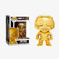 Maybang's Collectibles Funko Pop Marvel Studios 10th Anniversary Ant-Man (Gold Chrome) Figure 5 Maybang's Collectibles Funko Pop Marvel Studios 10th Anniversary Ant-Man (Gold Chrome) Figure