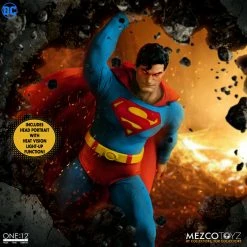 Maybang's Collectibles Mezco Toyz DC Comics One12 Collective Superman Man Of Steel Edition 1/12 Scale Collectible Figure