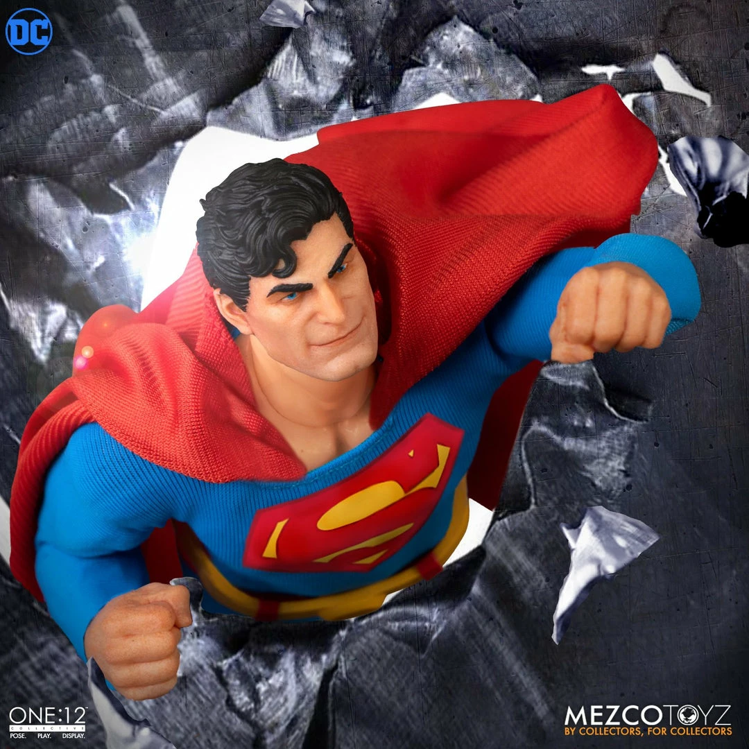 Maybang's Collectibles Mezco Toyz DC Comics One12 Collective Superman Man Of Steel Edition 1/12 Scale Collectible Figure 13 Maybang's Collectibles Mezco Toyz DC Comics One12 Collective Superman Man Of Steel Edition 1/12 Scale Collectible Figure
