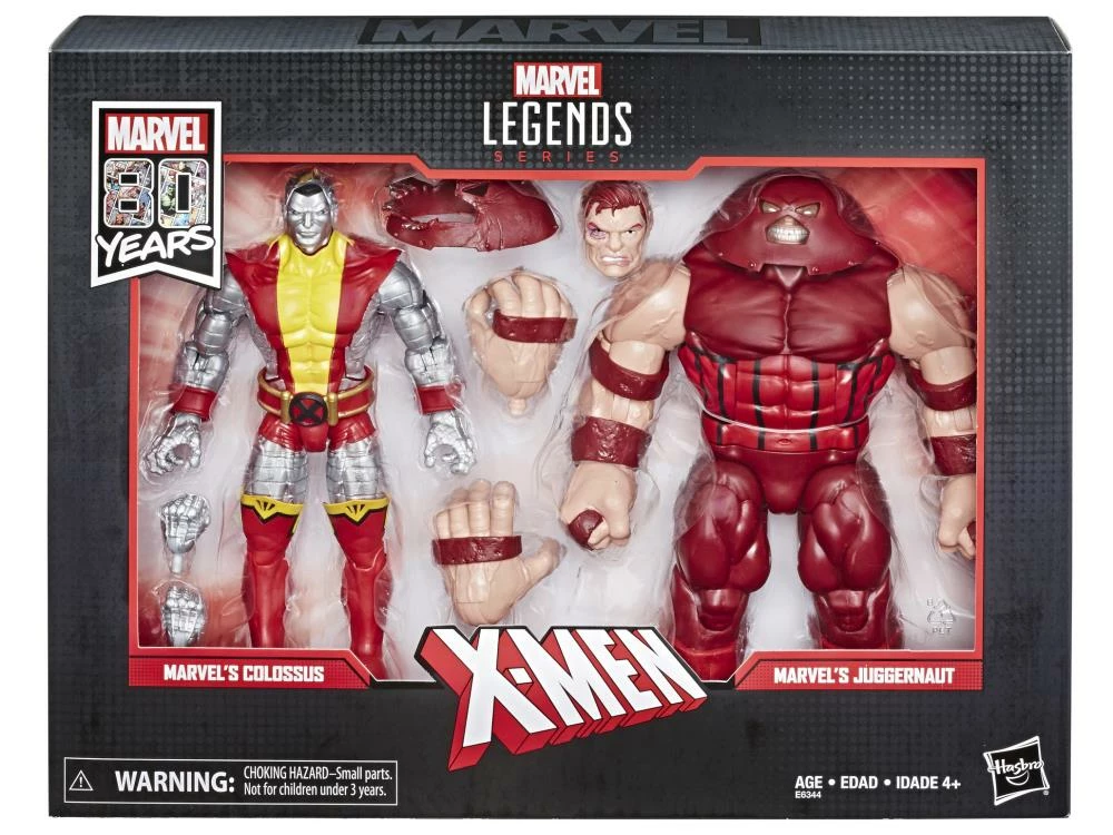 Maybang's Collectibles Hasbro Marvel Comics 80th Anniversary Marvel Legends X-Men Colossus And Juggernaut 6-Inch Action Figures 2 Pack 10 Maybang's Collectibles Hasbro Marvel Comics 80th Anniversary Marvel Legends X-Men Colossus And Juggernaut 6-Inch Action Figures 2 Pack