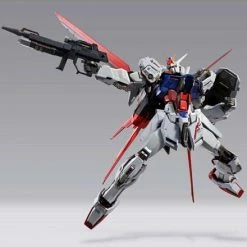 Vendor-unknown Bandai Mobile Suit Gundam Seed Gundam Metal Build Aile Strike Gundam Diecast Figure