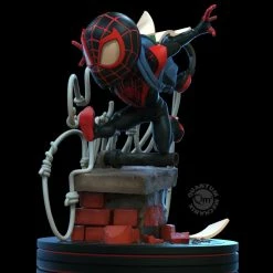 Maybang's Collectibles QMx Marvel Q-Fig Elite Spider-Man Miles Morales Diorama Figure Quantum Mechanix (QMx)