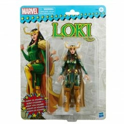 Maybang's Collectibles Hasbro Marvel Legends Agent Of Asgard Retro Loki 6-Inch Action Figure