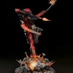 Vendor-unknown Sideshow Marvel Deadpool Heat-Seeker Premium Format Figure Statue Sideshow Collectibles