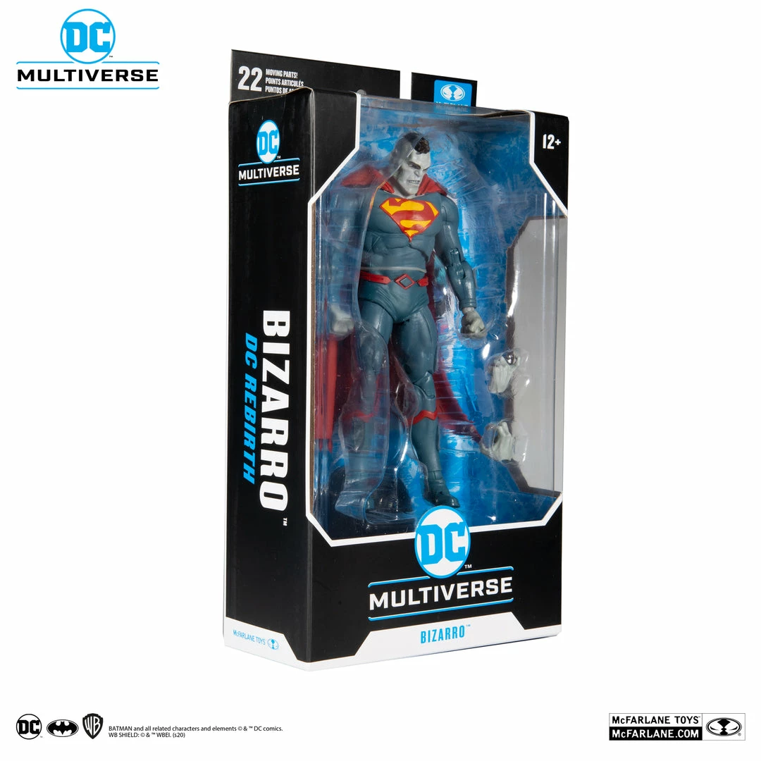 Maybang's Collectibles McFarlane Toys DC Multiverse DC Rebirth Superman Bizarro 7-Inch Action Figure 9 Maybang's Collectibles McFarlane Toys DC Multiverse DC Rebirth Superman Bizarro 7-Inch Action Figure