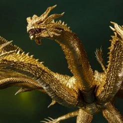 Maybang's Collectibles Bandai Godzilla King Of The Monsters S.H.MonsterArts King Ghidorah (Special Color Version)
